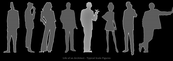 Life of an Architect Typical Scale Figures