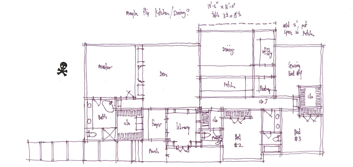 Architectural Sketch Series Schematic Design 02 by Bob Borson