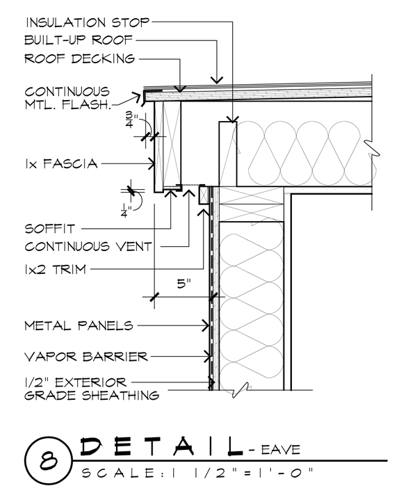 Eave Detail – Architectural Graphics Standards | Life Of An Architect