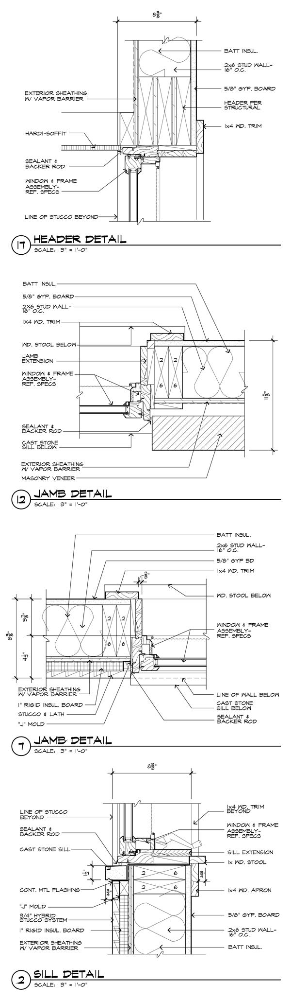 Window Details - Architectural Graphics Standards | Life Of An Architect