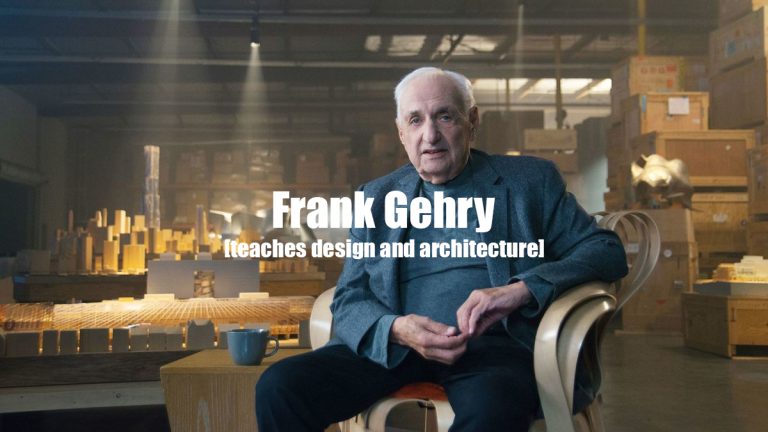 Frank Gehry Teaches Design and Architecture - Masterclass