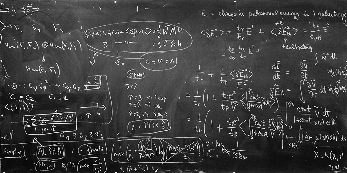Math on a Chalkboard | Life of an Architect