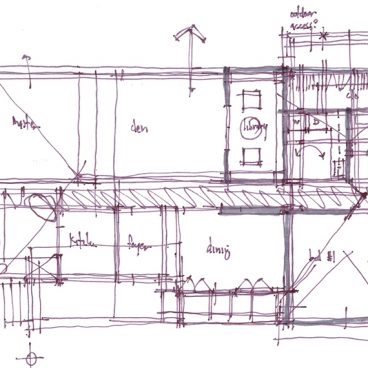 Architectural Sketch Series Schematic Design 04 by Bob Borson