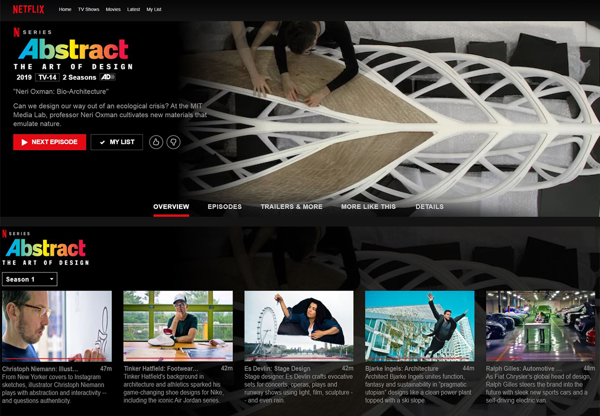 Abstract on Netflix | Life of an Architect