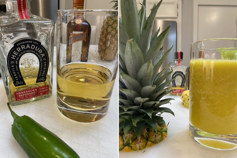 The Borson Tejas Pineapple Margarita prep work 01