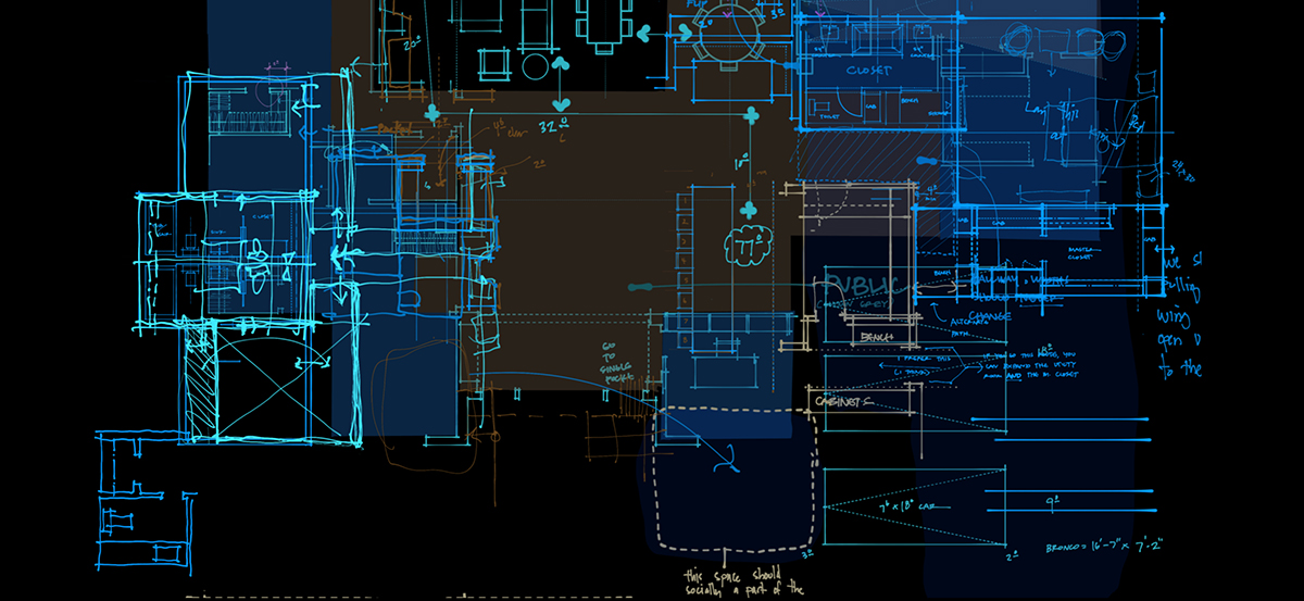 house plan - Bob Borson - A Week in the Life of an Architect