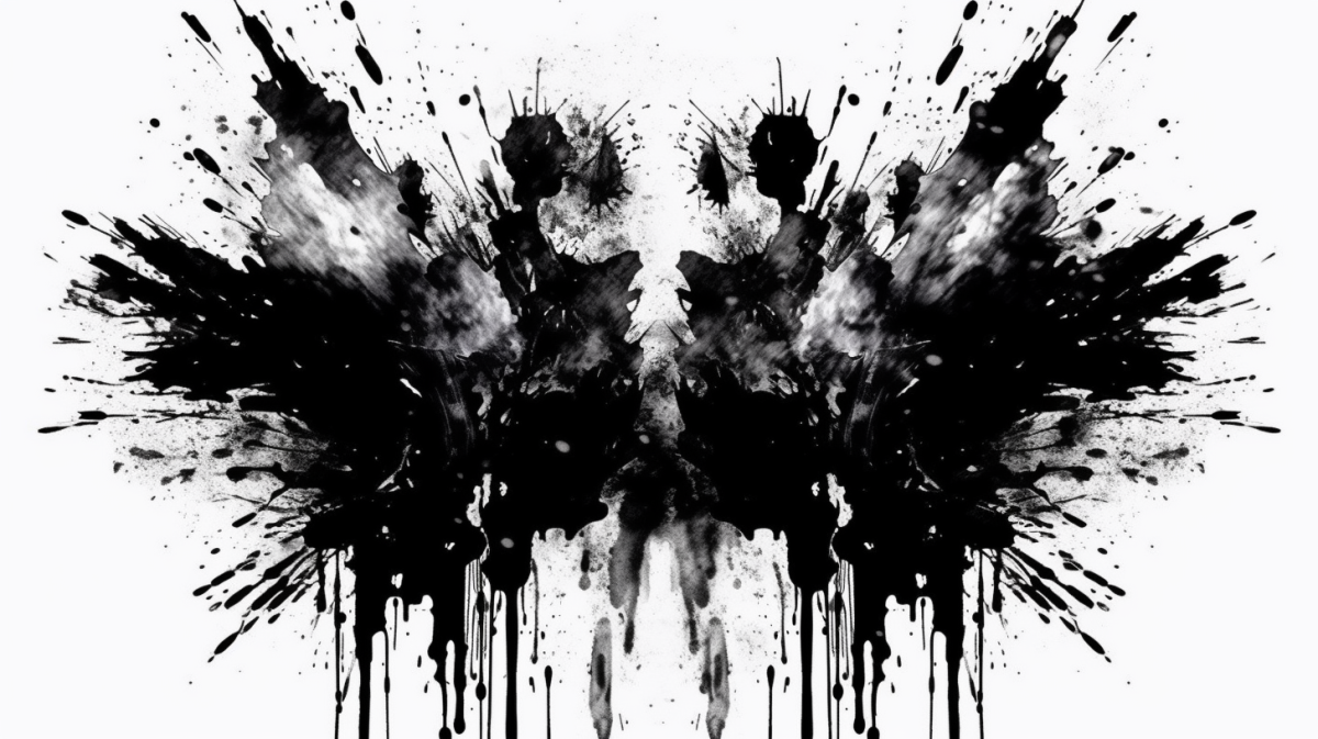 rorschach diagrams - assesses personality and thought process - The IQ of an Architect by Bob Borson