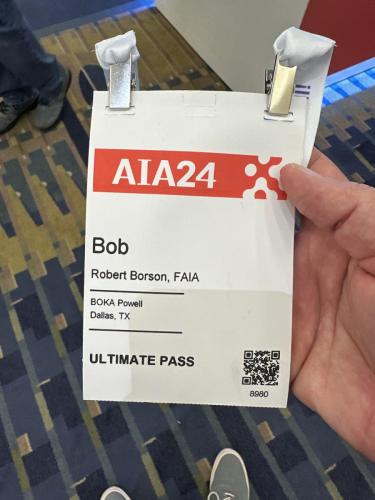 Bob Borson - Ultimate Pass at AIA DC