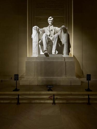 Lincoln Memorial at night