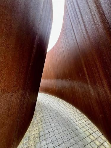 Richard Serra at the Glenstone